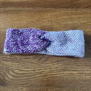 Studio 120 handmade purple Knitted twisted Headband